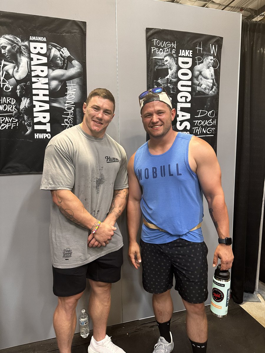 Having a blast watching big people lift heavy things. #CrossFitGames