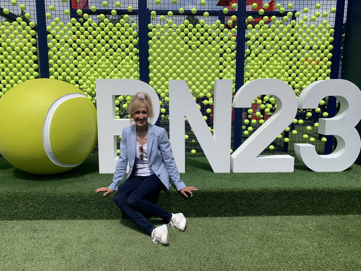 Caronrh's tweet image. Belle journée hier à l’Omnium Banque National 🎾😁