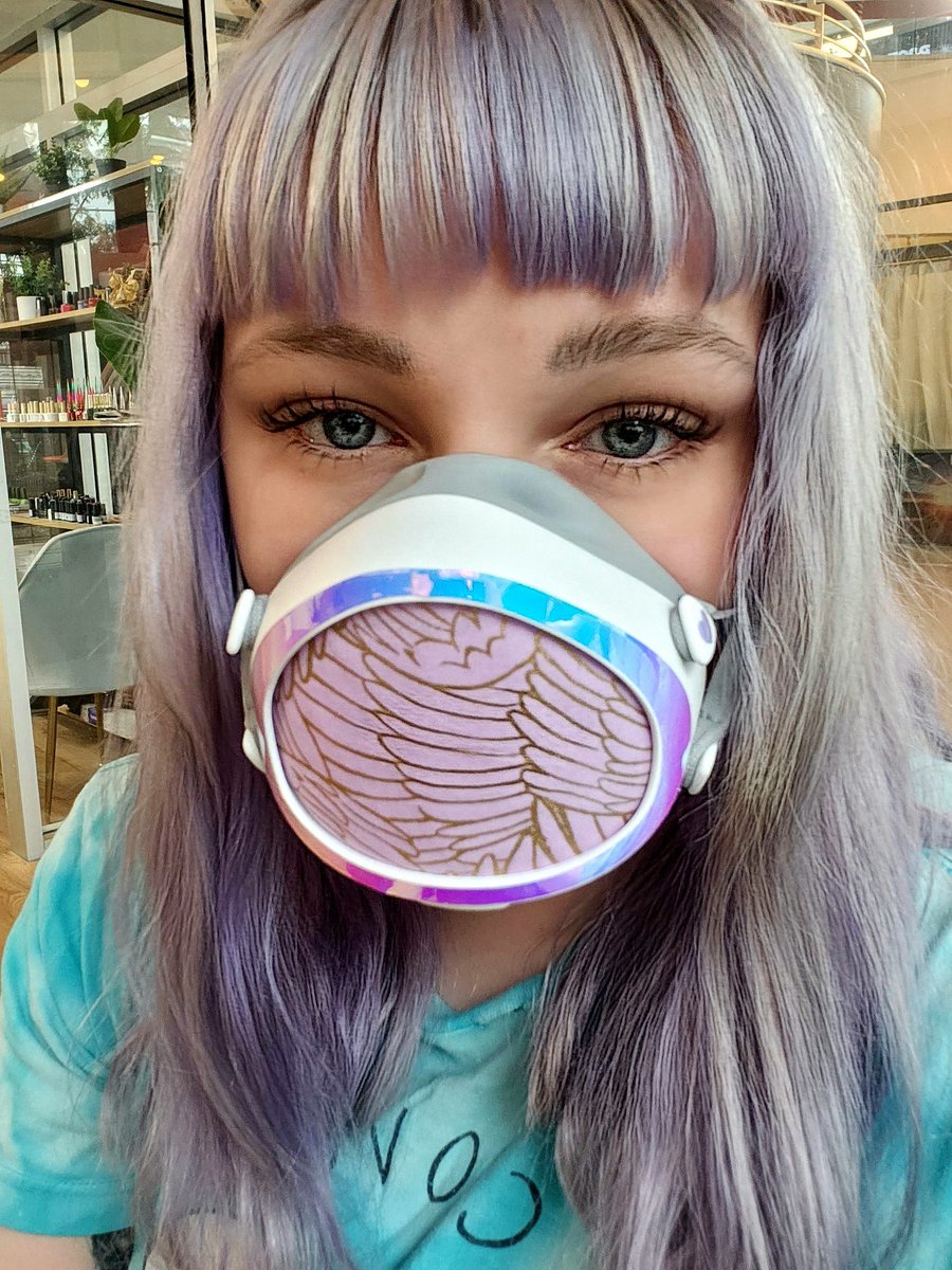 Vault92E's tweet photo. My mask cuteness increases every day #masksquad https://t.co/5f2GBG5pPM