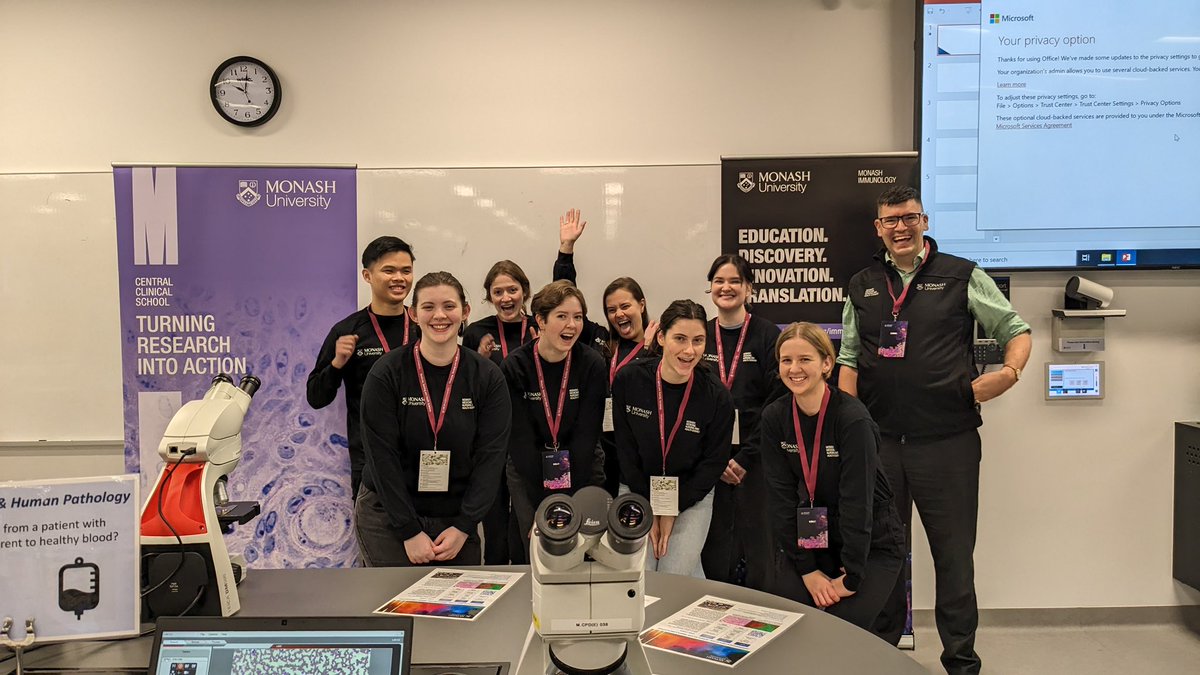 Come and chat with our friendly Dept of Immunology volunteers at @MonashUni Open Day! If you’re interested in immunology or any @Monash_FMNHS units, find us on the ground floor of the BLTB! #MonashOpenDay #60yearsMonashImm