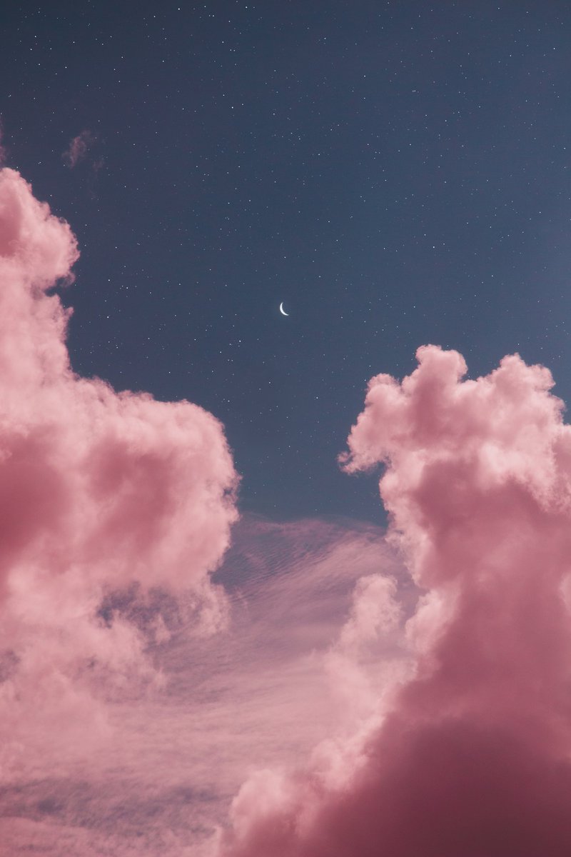matialonsor's tweet image. pink clouds