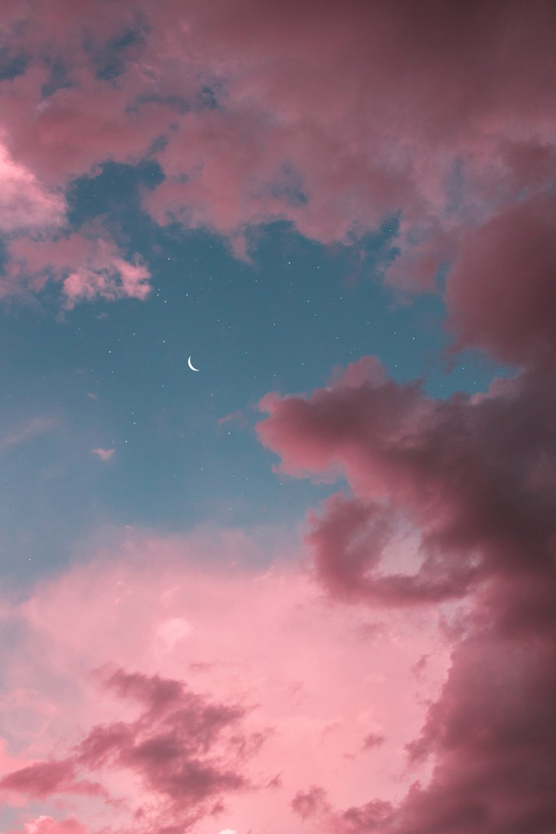 matialonsor's tweet image. pink clouds