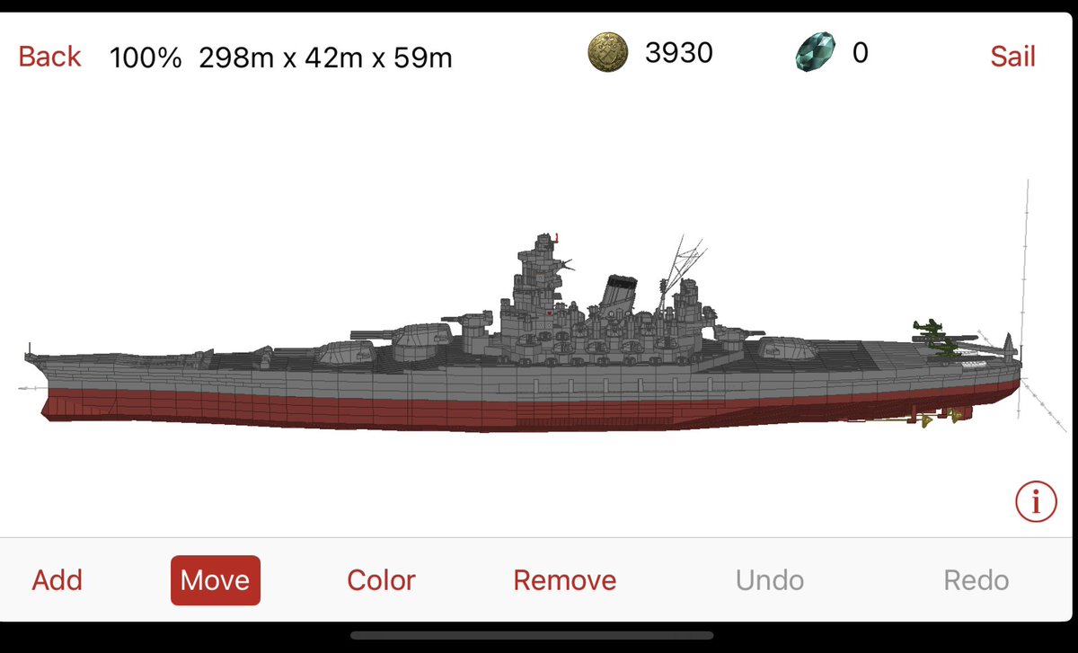 aohige_game's tweet photo. イベ艦放置して大和改型（妄想）作ってみた😅
#navalcraft https://t.co/tSF0gZEPlC