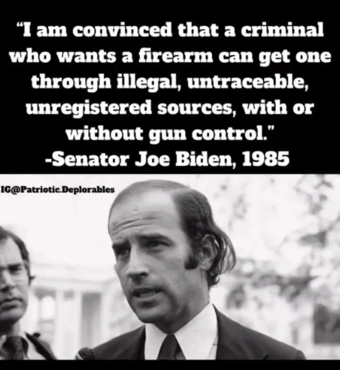 MAC_Arms's tweet photo. When you hear @joebiden and Harris cackling on about banning guns, remember this. https://t.co/l0Gn4NGkUa
