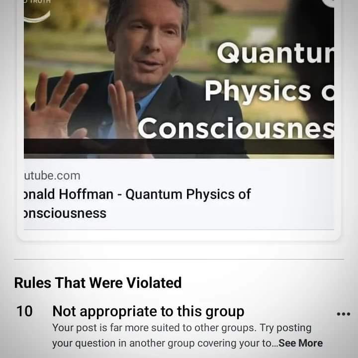 10BitEye's tweet image. "Consciousness does not require quantum mechanics but quantum mechanics requires consciousness."