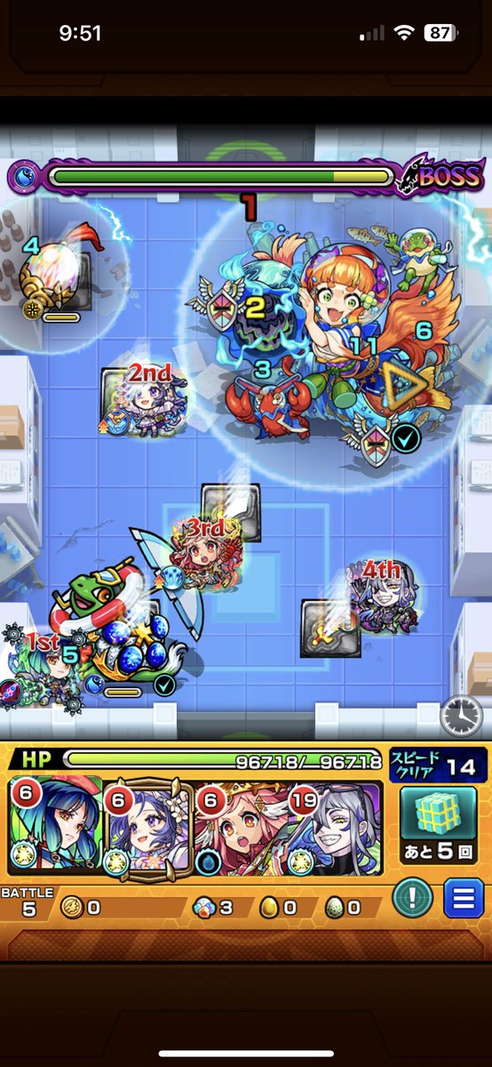 _xRuRi__'s tweet photo. 結構奇跡おこってない？笑笑
 #モンスト  #モンスト暴獣の研究所 https://t.co/VCfSkvcqni