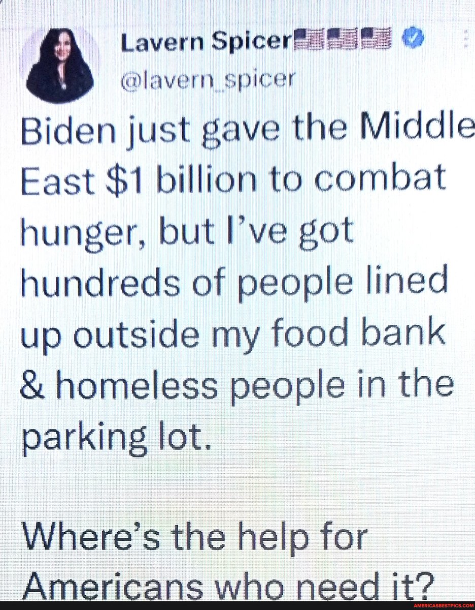WillFore61's tweet image. #lavern #spicer #biden 
americasbestpics.com/picture/Owf5xH…
#AmericasBestPicsAndVideos