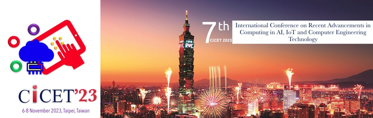 cicet_org's tweet photo. Call for Papers - The International Conference on Recent Advancements in Computing in AI, IoT and Computer Engineering Technology (CICET’23)

We are pleased to invite submissions for the 7th edition of International Conference on Recent Advancements in Computing in AI, IoT... https://t.co/Kn712GAtrO