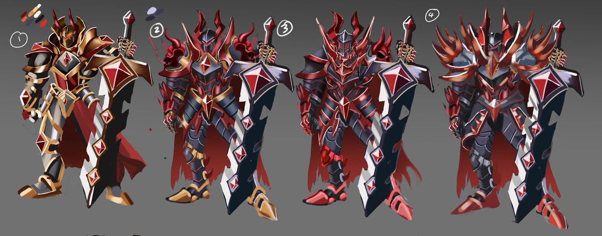 Done 4 iterations for @/GrenadeRacer222’s OC, XX. But I’m still not satisfied, and I imagine his visors released energy that are in the shape of two Xs. Gonna design him more but ye time to work on other commissions, then when I eureka moment I will come back nwn.
