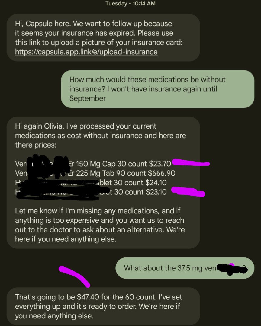 MelanatedSamus's tweet image. I don't have enough of my meds left to last me until I get paid next week and I have just recently lost insurance. Please assist if you're able and please R T.
💲+ V: Liv776
Thank you so much! 💜✨