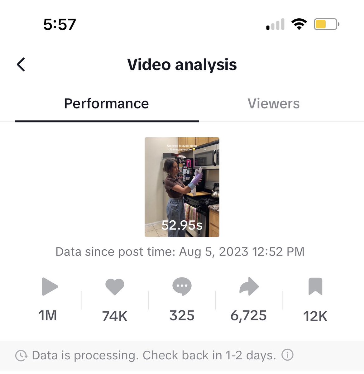 I hit 1 million organic views in just 5 hours of posting!

#ugc #ugccreator #ugccommunity
