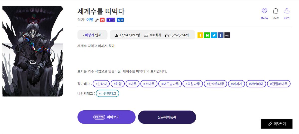 이런 게.. 700화...?