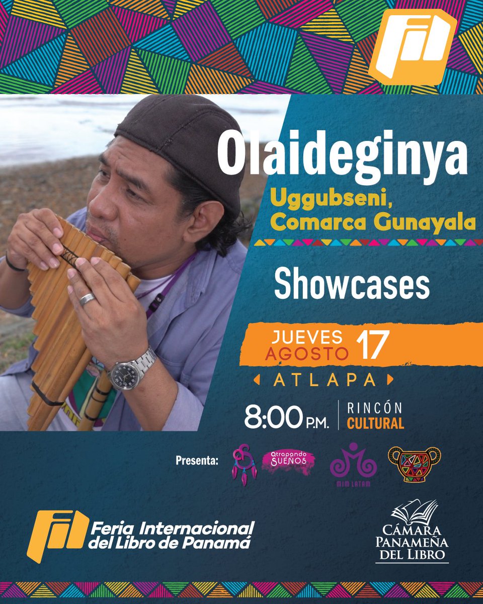 Showcases #FILPanama2023 
Olaideginya y Ablis #RinconCultural