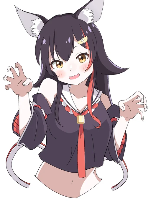 お誕生日おめでとうございます!!#みおーん絵  #大神ミオ生誕祭2023 