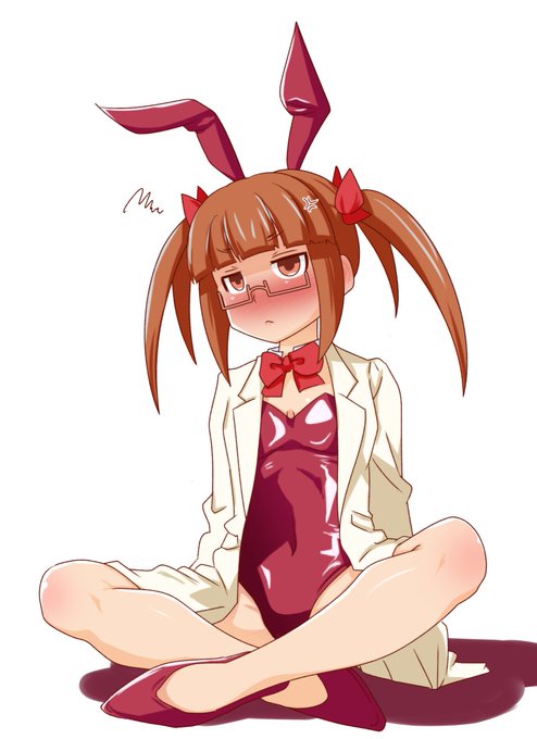 着てくれる晶葉。 #バニーの日 