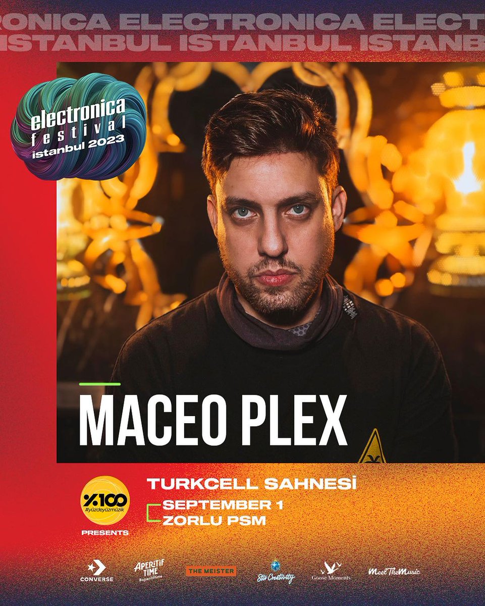 electronicmagtr's tweet photo. Dünyanın her yerinden müzikseverlerle samimi bir bağ kurmak için mekanik zırhını bir kenara atan Maceo Plex, 1 Eylül’de Electronica Festival Istanbul 2023'de sahne almaya hazırlanıyor!⚡ https://t.co/vvV29F0jsy