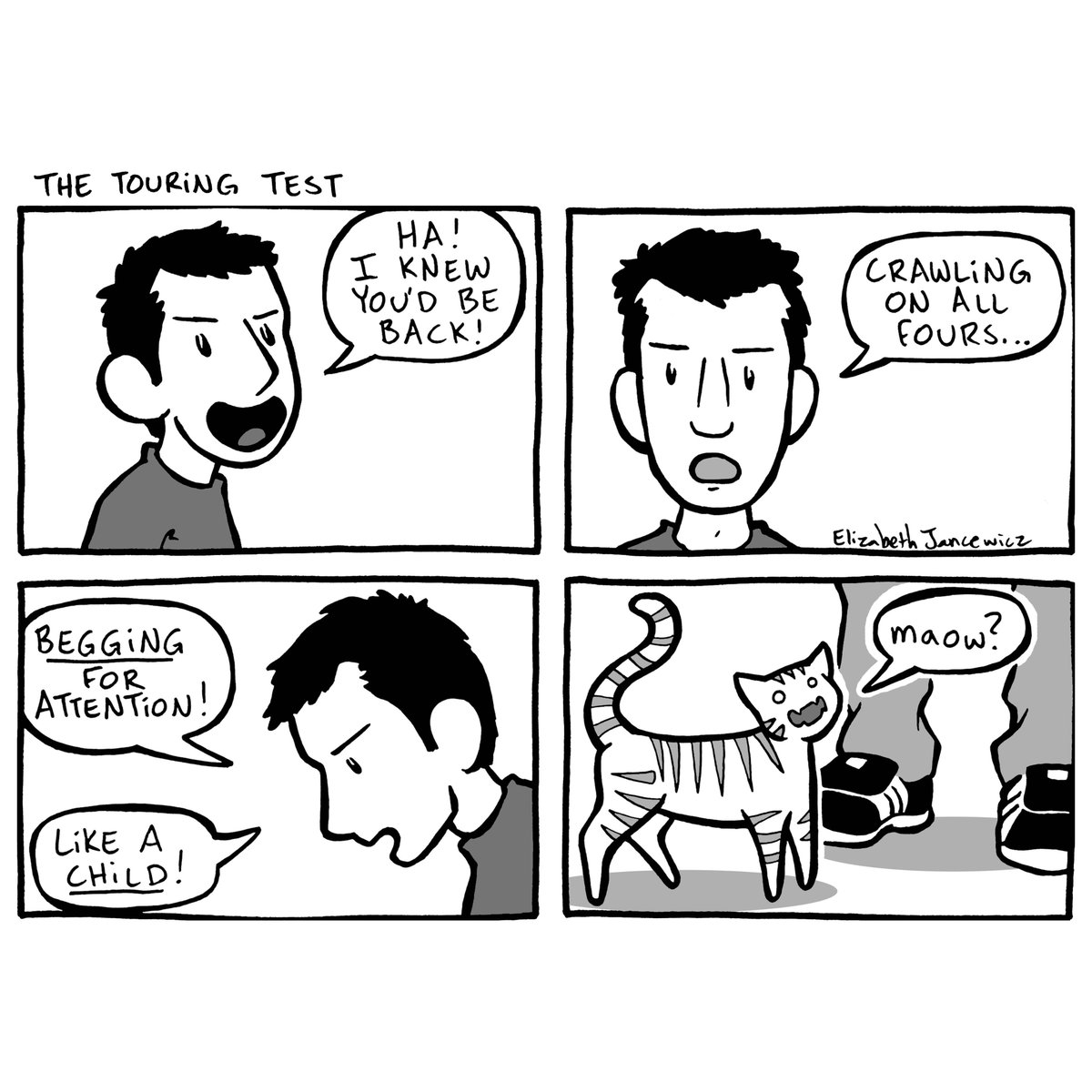 If my cat comics are your favourite, I have some great news: The cats make multiple appearances in my upcoming graphic novel!
Preorder wherever books are sold (available internationally too!), just search for the title “How To Completely Lose Your Mind”.
.
#catcomics #catowner