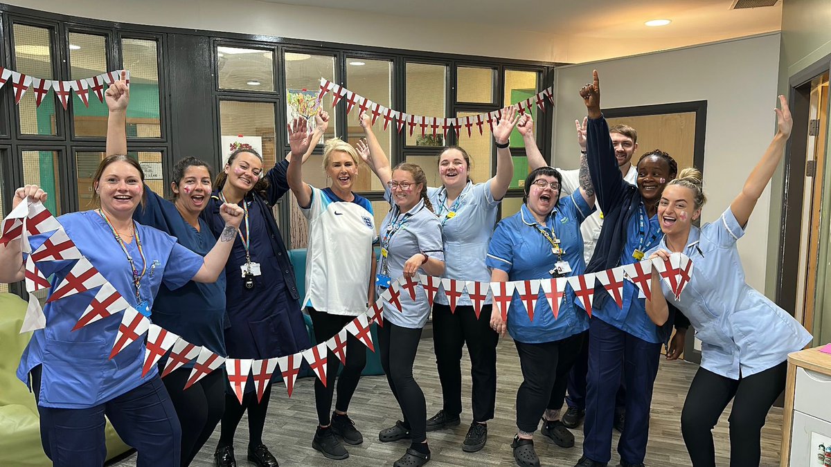 mulberryward1's tweet photo. Mulberry staff and patients enjoyed a World Cup party today ⚽️ gutted for the #Lionesses #rdash #WorldCupFinal #dreamteam https://t.co/gQxtn2mblu