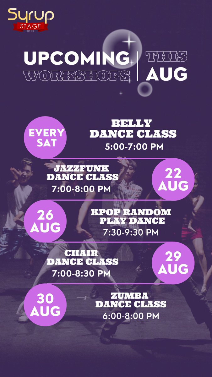 شيكو على جدول فعاليات هذا الاسبوع في  #مسرح #سيرب 

syrup.sa/event/ 🎵