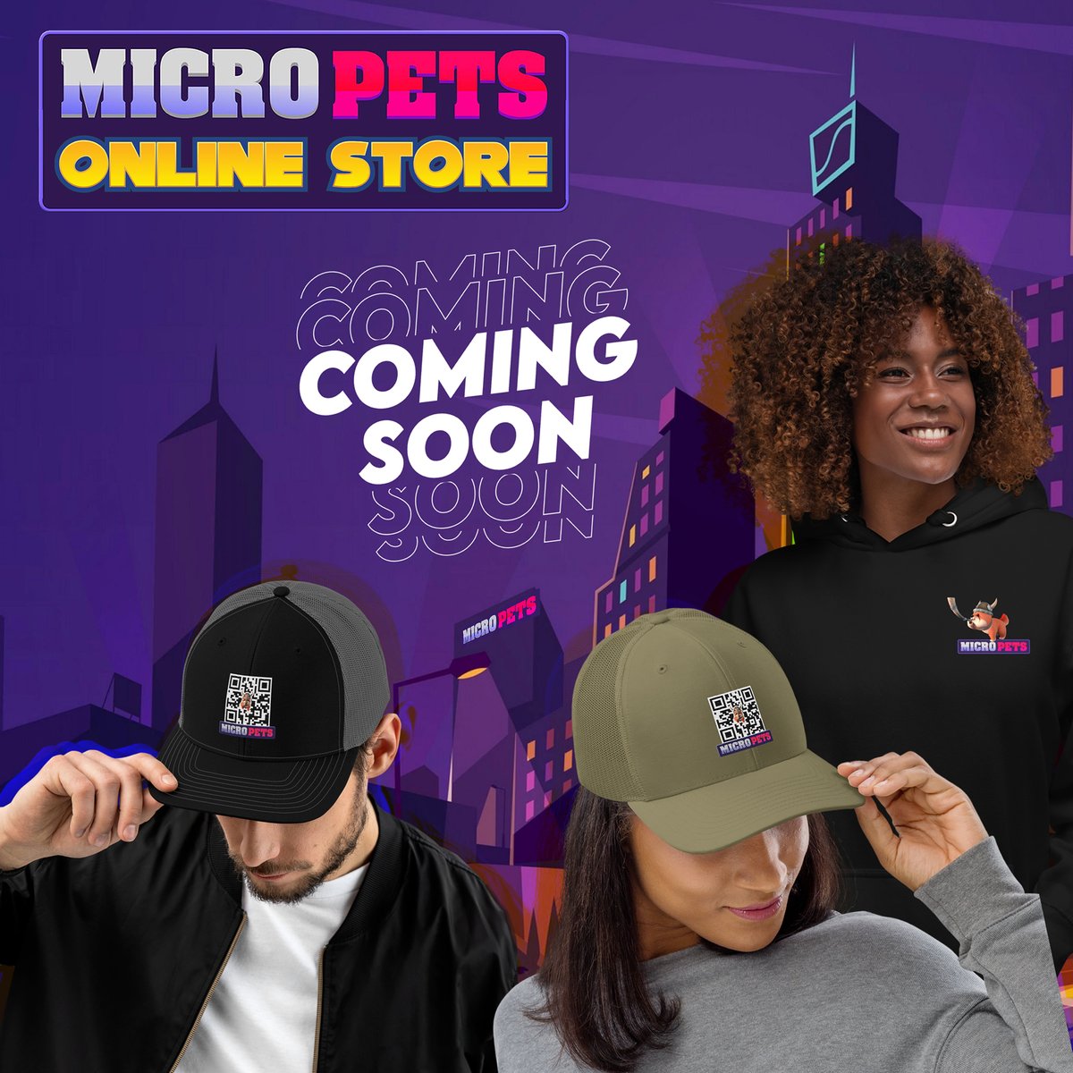 MicroPets_io's tweet photo. As part of our updated Roadmap, the MicroPets Online Store is on the horizon! 🛍️ 

Get ready for the grand launch and dive into a world of exclusive merchandise, NFT Apparel, and more. 🚀🐾

https://t.co/WF0z6j9uEv 👀👀

What would you like to see in the MicroPets store? Comment below 👇👇👇👇

#bullish #merch $PETS #bsc #binance #NFTCommunity