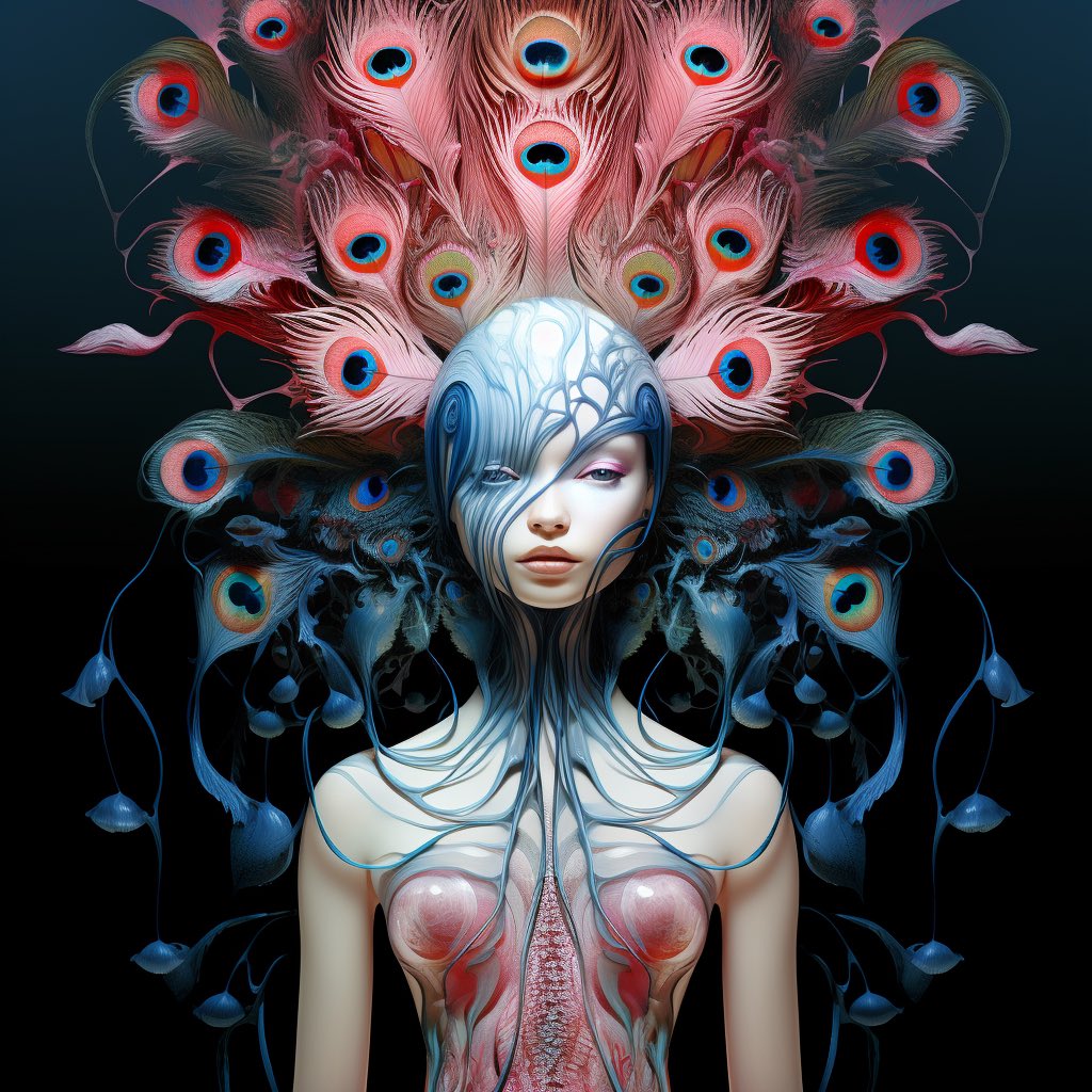ValentinKaraba1's tweet photo. Using my #digitalfashion works as a prompts to create new fashion in #ai https://t.co/Yt7hFg9WXi