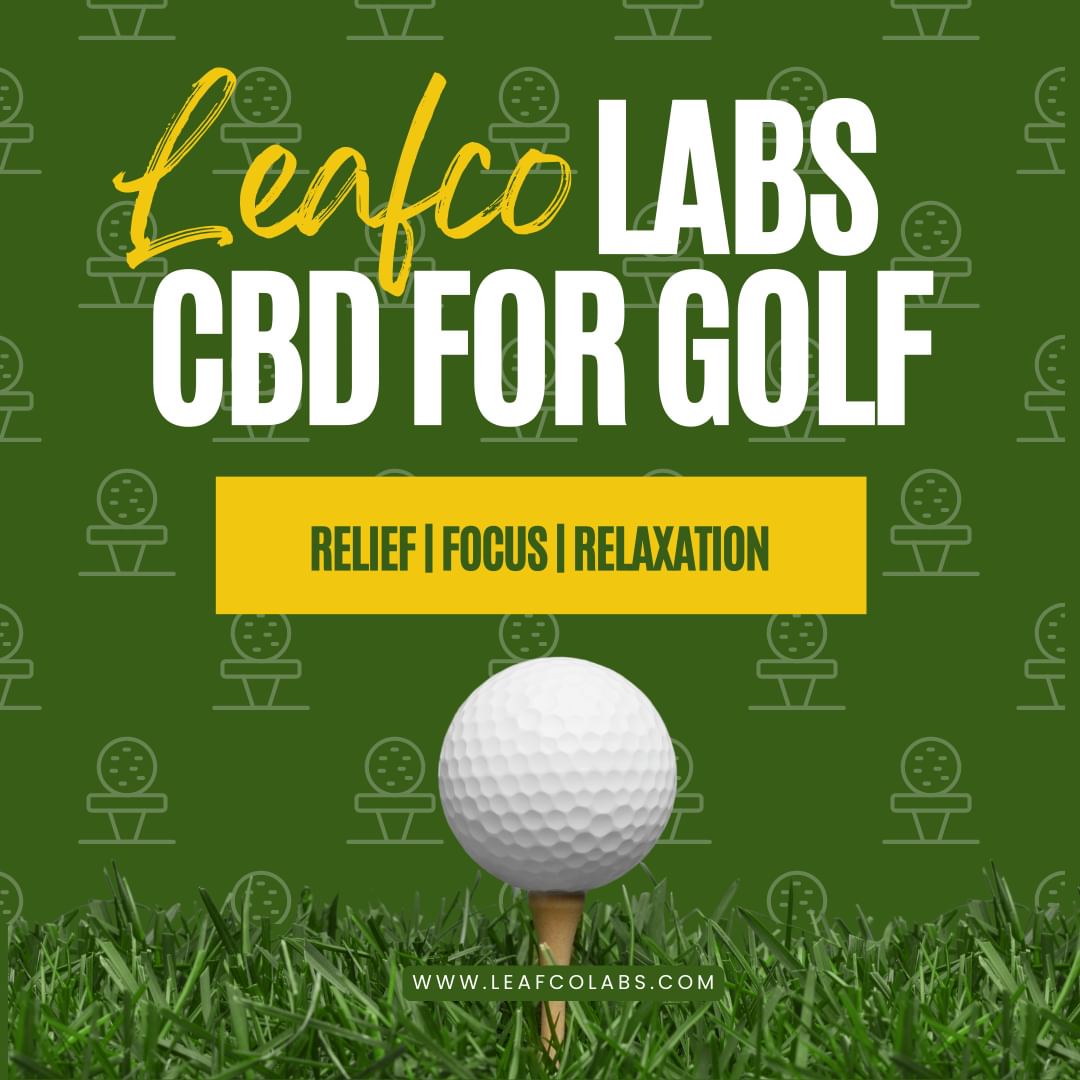 Our #LeafcoLabs CBD helps you stay focused on the course! Try it now and join the new wave of golfers. 

#CBDforGolf #GolfLife #GolferLife #BetterGameBetterDay #LeafcoLabs