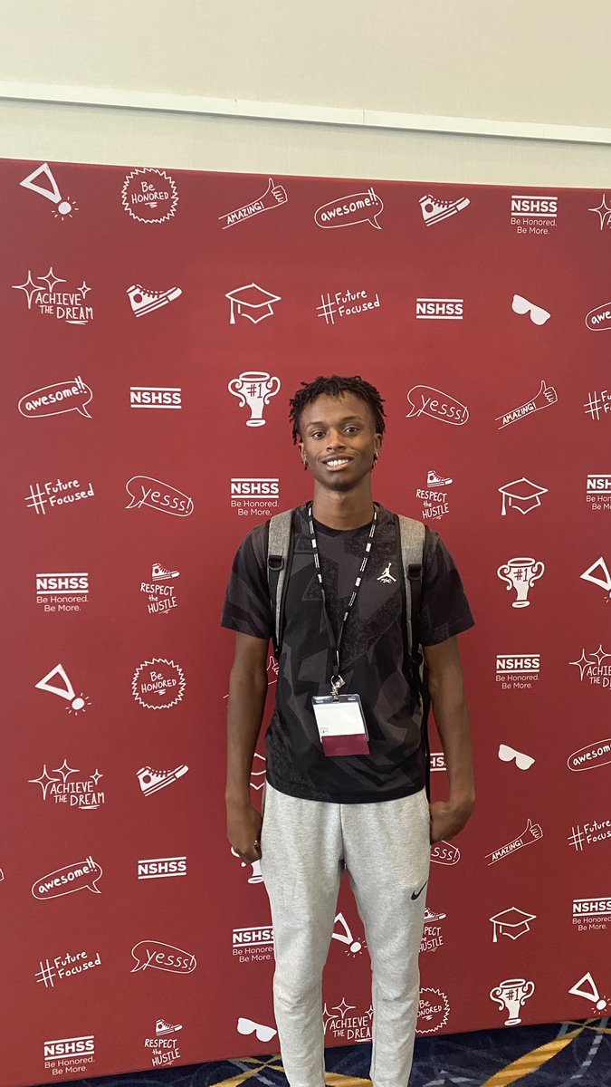 DinkelEric's tweet photo. A few weekends ago I was able to go to Washington DC to celebrate one of my current lacrosse players' academic achievements. Jibreal received a  (National Society of High School Scholars) award for all his achievements in school. The requirements for this award are crazy. https://t.co/1xSgE4tyxB