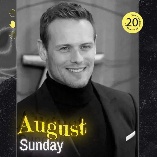 #NewSamDay #SamHeughan #LoveForSam #BeSafe #BeKind #WeStandWithSam