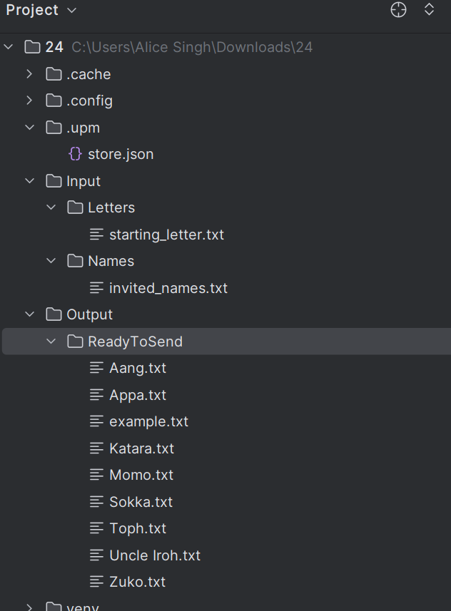 66_alicesingh's tweet photo. #100DaysOfCode #day24 #pythonprogramming 
Explored the power of Python's file and directory handling while mastering mail-merge tasks. A powerful combination for efficient automation! #Python #FileManipulation #MailMerge https://t.co/IDkkZsZbl1