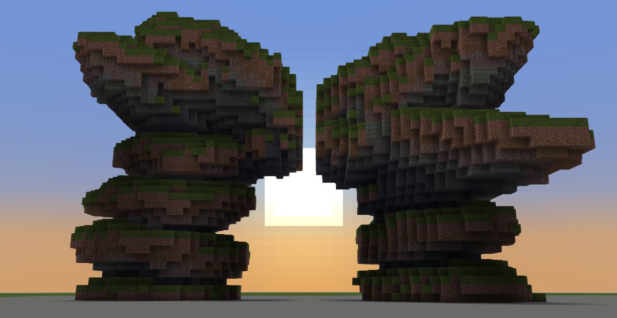 7 mins build sorry guys haven't been posting terrain build 

#Minecraft #Minecraftbuilds #minecraft建築コミュ