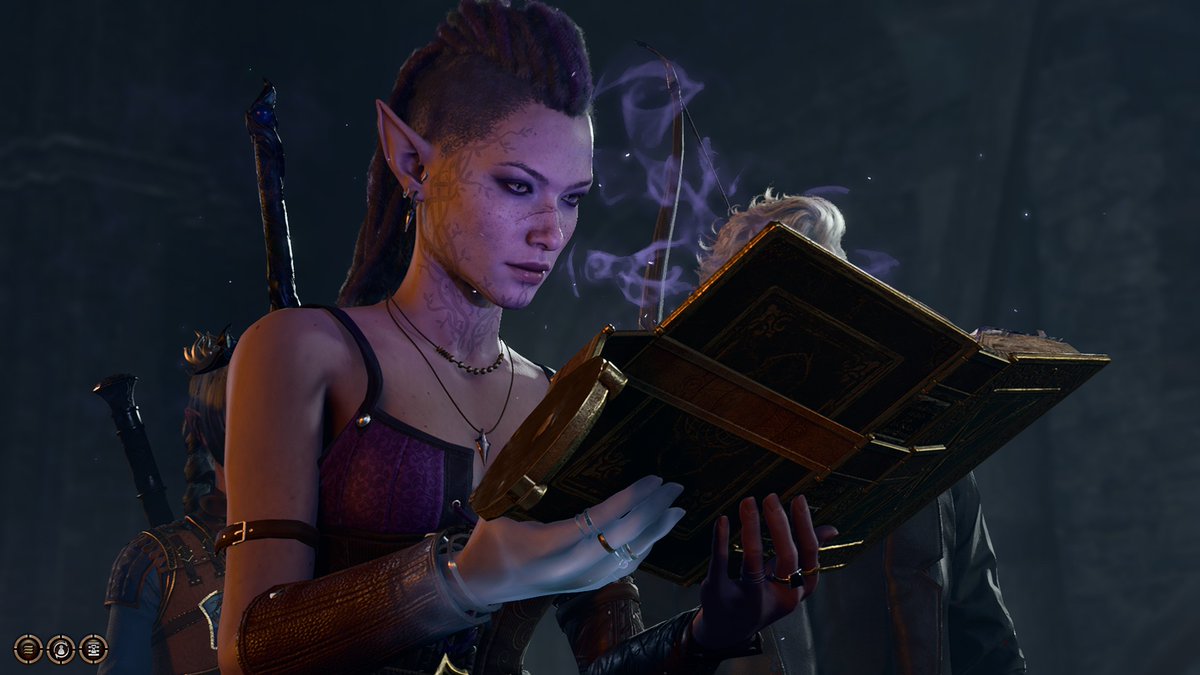 DorelieOfficial's tweet photo. @larianstudios  Thank you for making my Drow Bard finally come to life! https://t.co/SfY8h731Uw