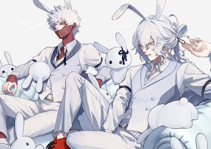 「stuffed bunny white shirt」 illustration images(Latest)