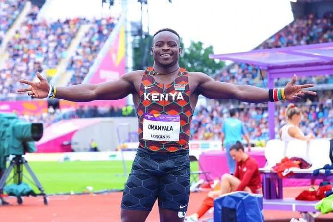 Ferdinand Omanyala through to the Men's 100m Finals #RadullKE