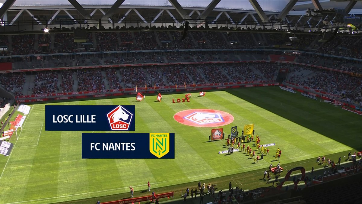 Full Match: Lille vs Nantes