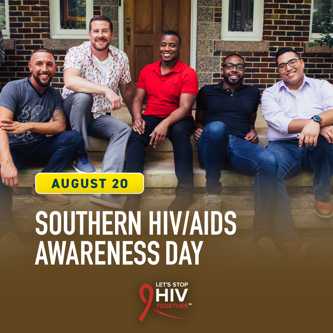 Southern HIV/AIDS Awareness Day (#SHAAD) is August 20! Founded by @SouthernAIDSCo in 2019, it's a day for individuals, communities, & organizations to unite & call attention to the disproportionate number of people with #HIV in the South. Learn more: brnw.ch/21wBOKj
