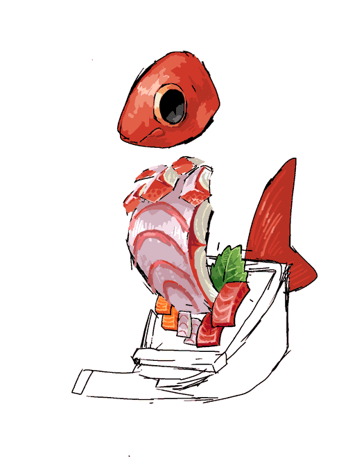 「black eyes shrimp」 illustration images(Latest)