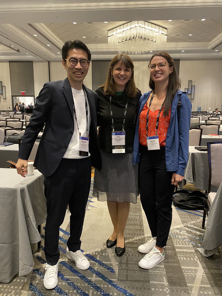 Claudia Morganti (@cla_morganti) on Twitter photo Huge congratulations to <a href="/Nina_CabezasW/">Nina Cabezas-Wallscheid</a> for receiving Janet Rowley Award and giving a terrific talk on HSC metabolism this morning at #ISEH2023. You are as inspiring as Janet herself!!
Looking forward to work again with you
<a href="/The_Ito_Lab/">Keisuke_Ito_Lab (Old)</a> Huge congratulations to <a href="/Nina_CabezasW/">Nina Cabezas-Wallscheid</a> for receiving Janet Rowley Award and giving a terrific talk on HSC metabolism this morning at #ISEH2023. You are as inspiring as Janet herself!!
Looking forward to work again with you
<a href="/The_Ito_Lab/">Keisuke_Ito_Lab (Old)</a>