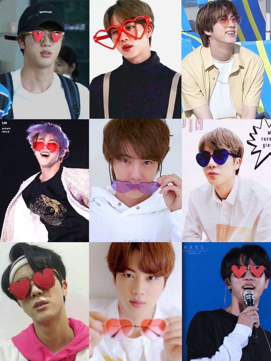cakeloveforjin's tweet photo. 사랑둥이의 하트 선글라스 ❤️ ̫ ❤

#TheAstronaut #방탄소년단진 #JIN #석진 @BTS_twt 석진시 D-296 https://t.co/glUXC6RJop
