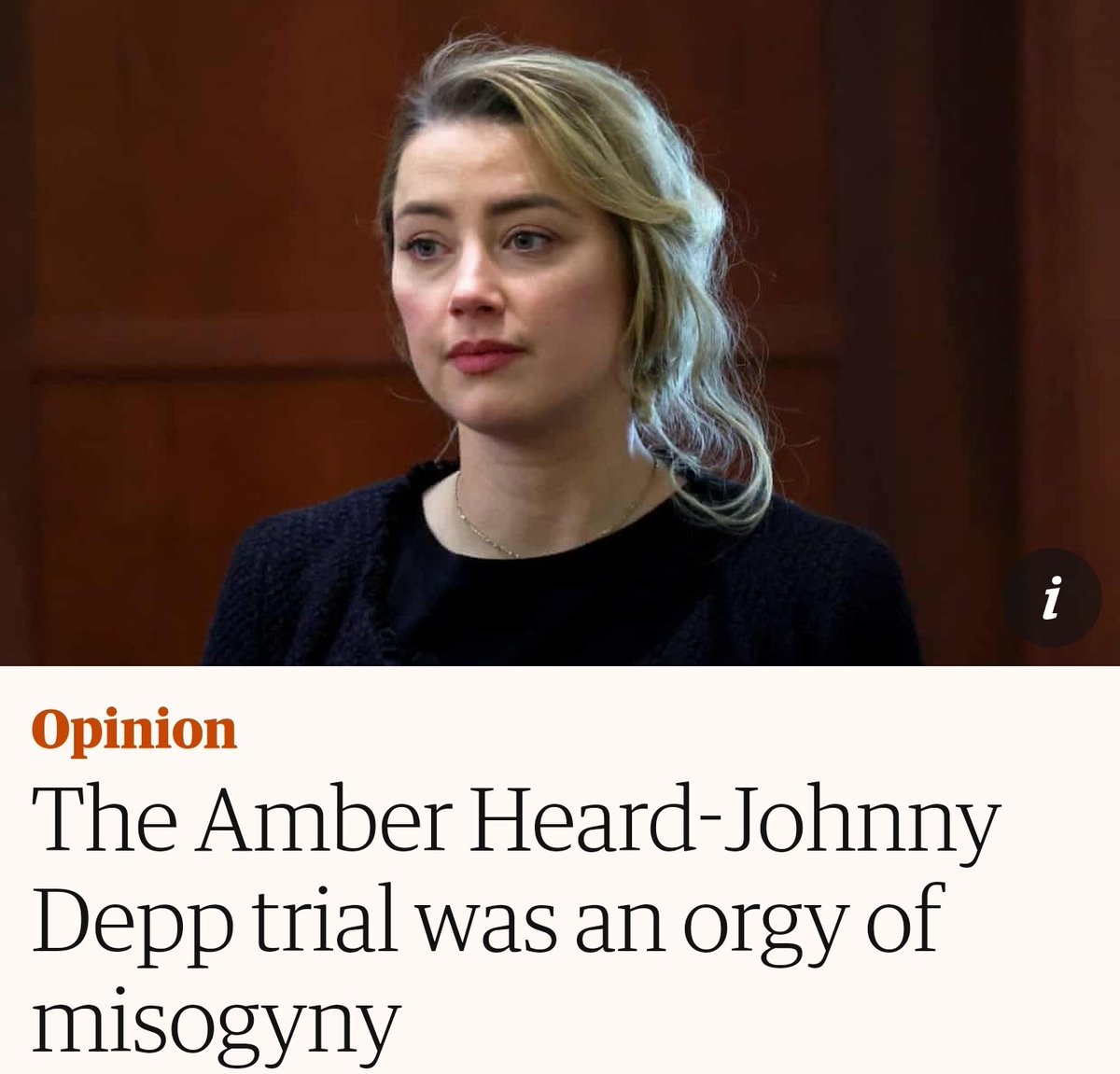 With #DeppVHeard a constant theme is vilification of outrage against Amber. One publication went to describe it as 'Orgy of misogyny'

Yet no one questions, why there was so much 'outrage'..

1) She never took an accountability for anything despite so much evidence against her…