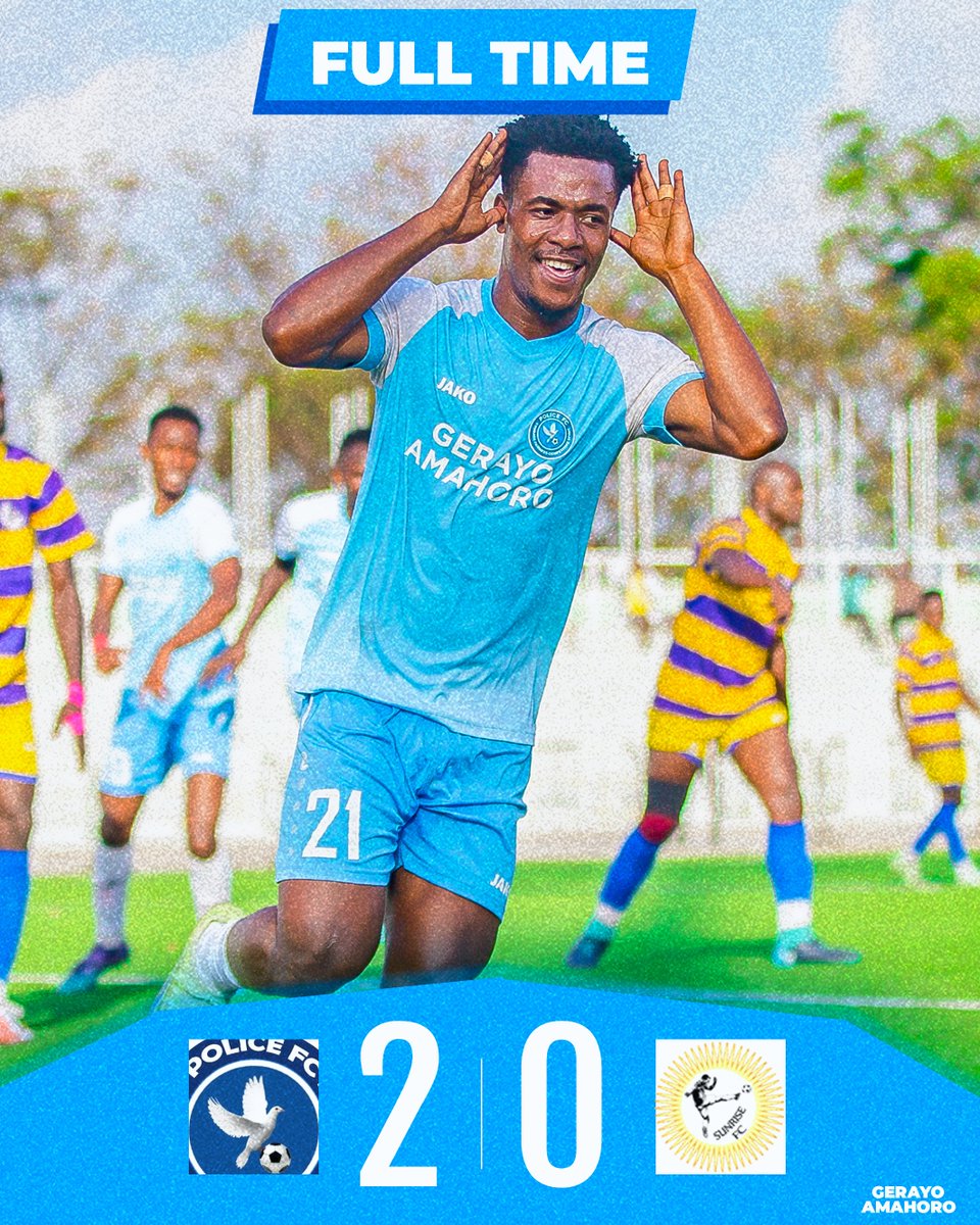 policefcrwanda's tweet photo. "Off to a Strong Start: Securing 3 Points with a Remarkable Victory in Our League Debut!"
#POLSUN
#RPL
#GERAYOAMAHORO https://t.co/RzxyEufNjH