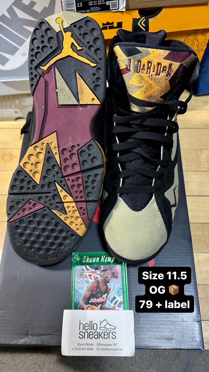 hellobilello's tweet photo. @SellKicksSunday Need gone! Deals on bundles.
#hellosneakers https://t.co/NrYBVGE9RU