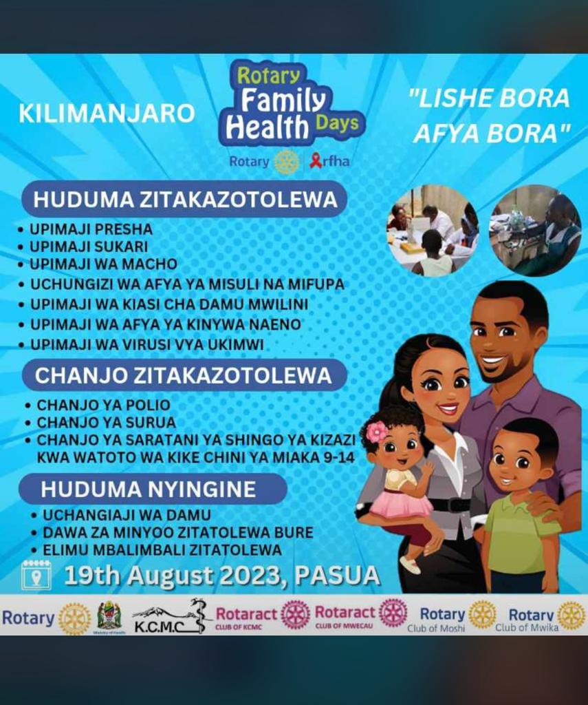 Rotaract Club Of KCMC tweet media