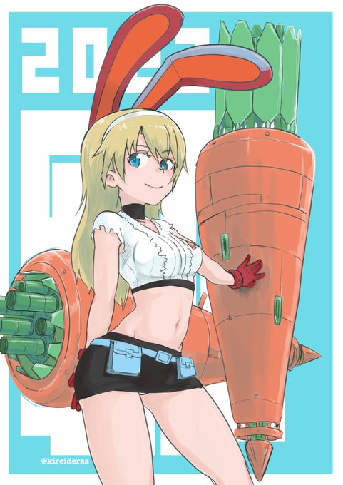 わりと気に入っているバニー絵再掲
#バニーの日 