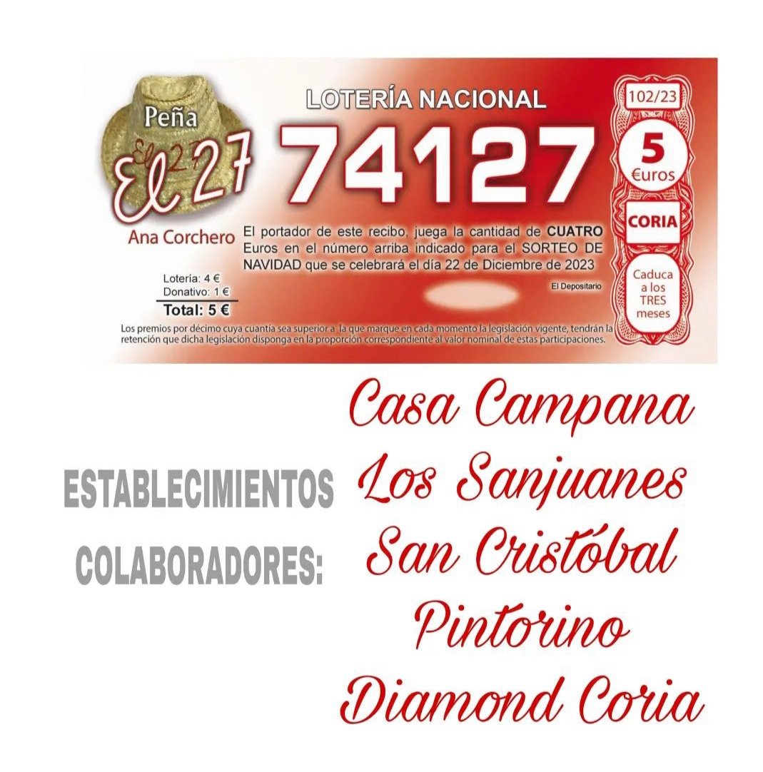 El_27_Sanjuanes's tweet photo. ¿Y si toca? ¡ No te quedes sin ella! https://t.co/5dWo9zE8oB