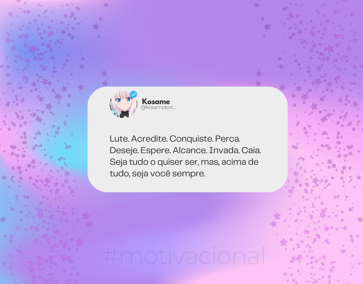 Boa tarde! Uma frase motivacional para esse domingo; 🫶🏻🫶🏻
#frasesmotivacionais