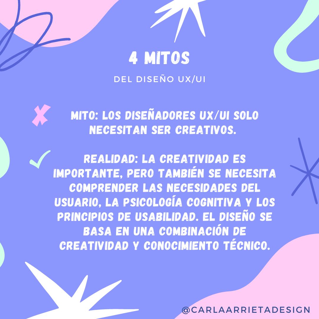 🔥 Derrumbando Mitos en el Diseño UX/UI 🔥

En el emocionante mundo del diseño de experiencia de usuario y diseño de interfaces, existen algunos mitos que es hora de desmentir. 🚫

¿Qué mitos conoces?💬

#DiseñoUXUI #RealidadesDelDiseño #Desmitificando #ExperienciaDelUsuario