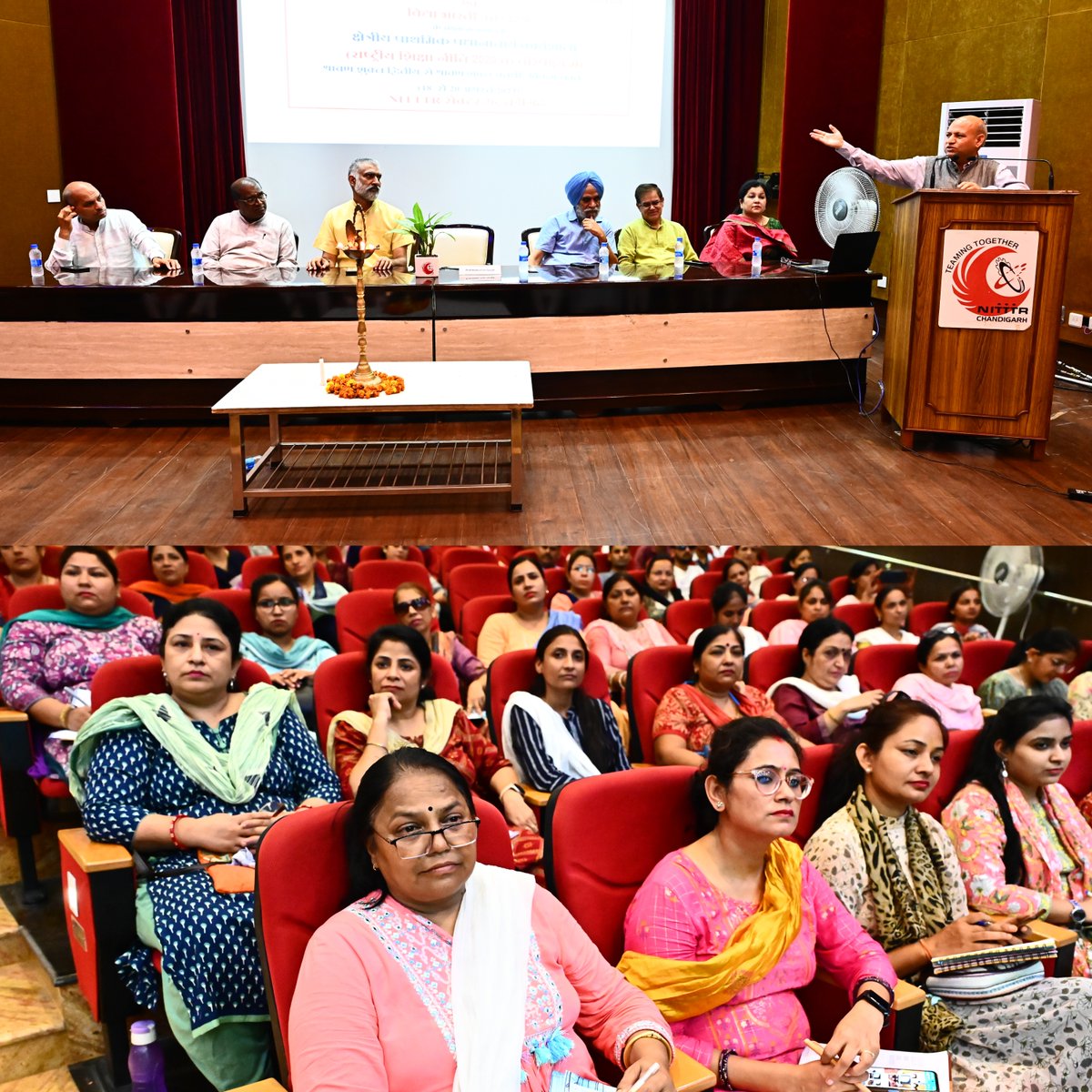 NITTTR_CHD's tweet photo. Embracing the future of education! NITTTR Chandigarh conducted a Workshop for Primary Heads in context with NEP 2020 in collaboration with Vidya Bharti North Zone from 18-20 Aug'23
#3YearsofNEP2020 #NEP2020inAction #nitttrchd #nitttrchandigarh #VidyaBharati #NEP2020 https://t.co/cwKwvJuPtJ