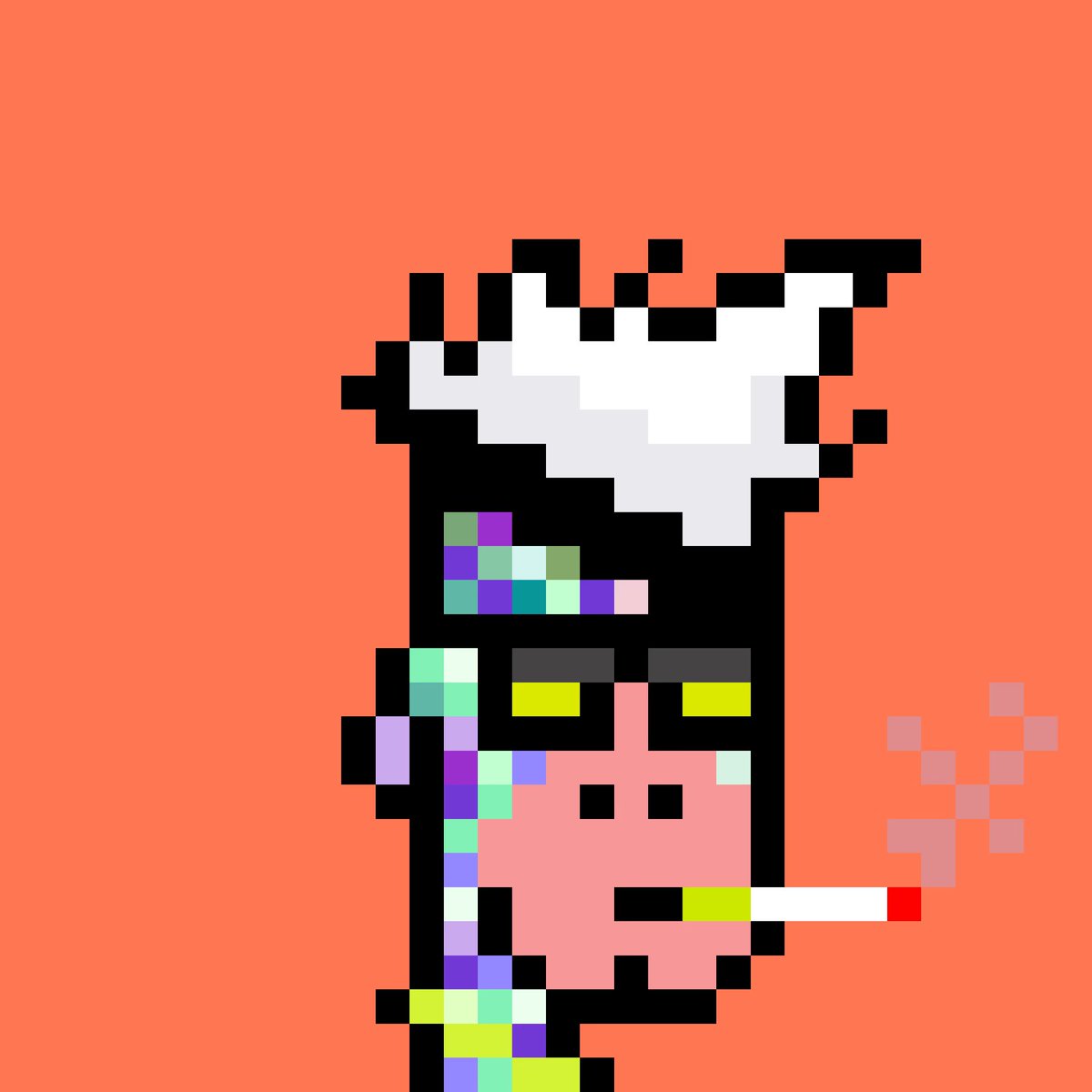 ☀️Hello #NFTCommunity  
📷Punks club #89 📷Already on
🚀Chain : #Polygon  
📷 Price :0.006 eth📷 🔥🚀
.
Discord : discord.com/invite/uJQpfrr…
.
Opensea : 

opensea.io/assets/matic/0…

.
.
#eth #NFT #nftbuyers #PolygonNFT   #openseaartists #GM #opensea #OpenSeaNFT #pixelart #PFP