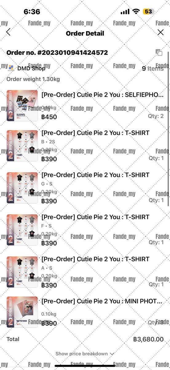 Fande_MY's tweet photo. Unboxing Video &amp; Order &amp; parcel info
@dmd_shop https://t.co/cHFrlpcr4Y