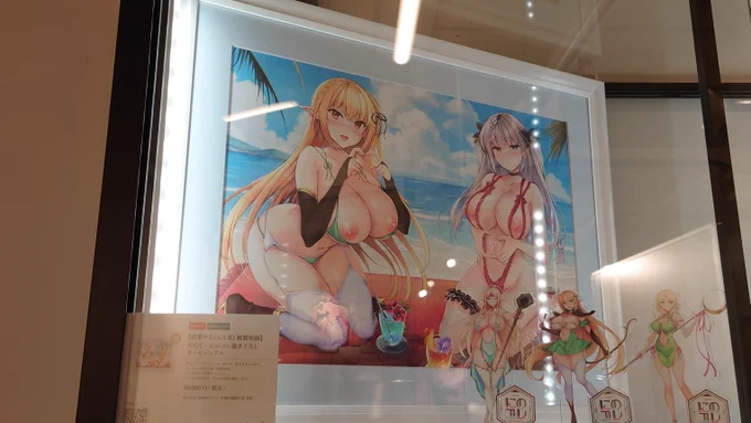 【B3複製原画・A3複製原画】受注生産の複製原画です。ご注文を受けた後にサインを入れるタイプのやつです～#WGCにの子 